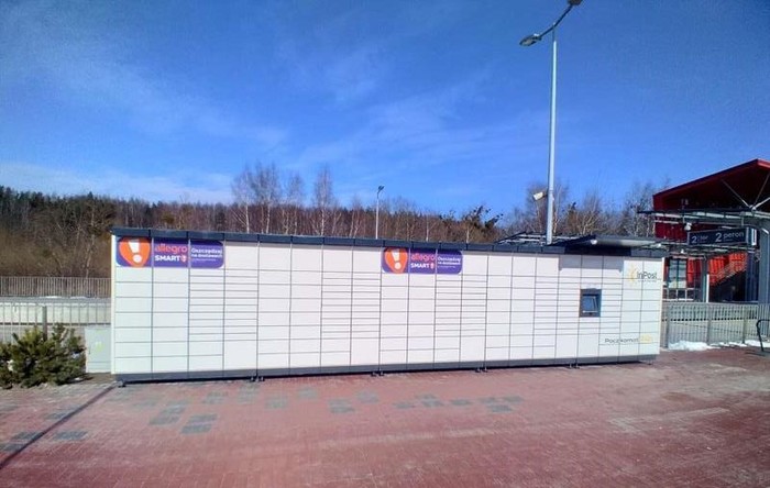 Поштомат GDA97M przy stacji SKM