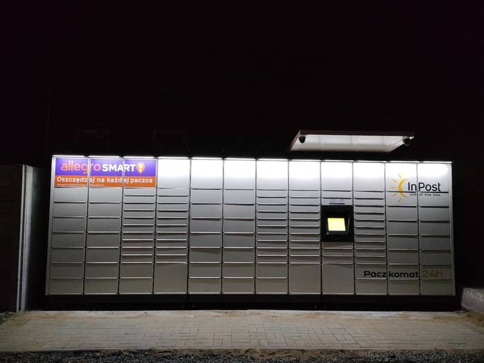 Paczkomat GDC01M Przy prywatnej posesji