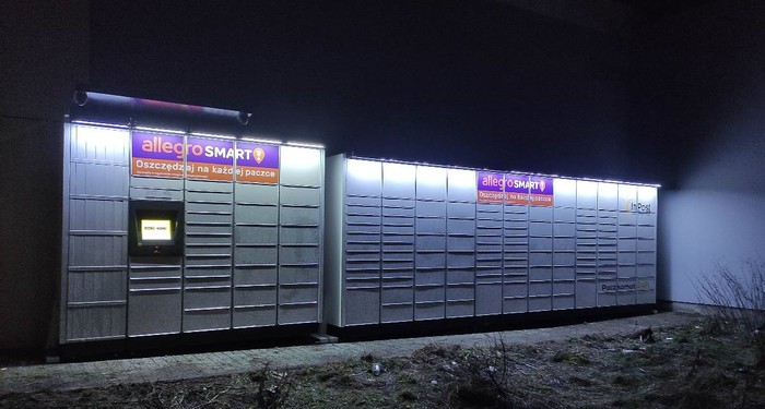 Parcel Locker GDY105M Przy sklepie Aldi