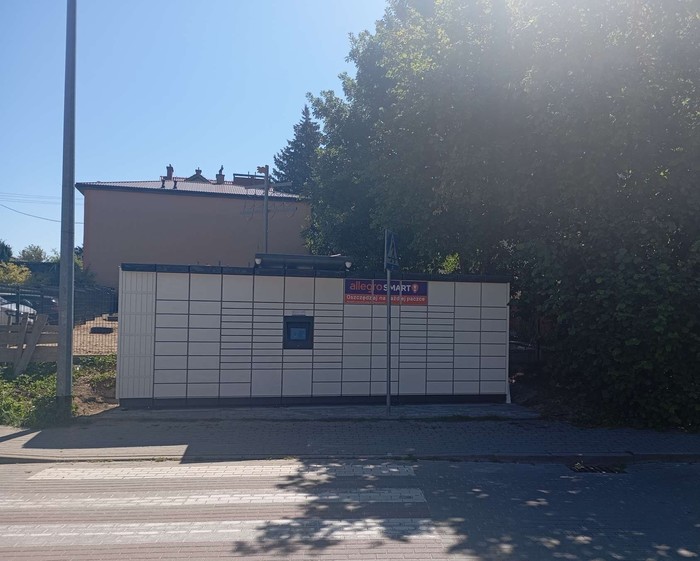 Paczkomat GDY110M Przy Stacji Kontroli Pojazdów