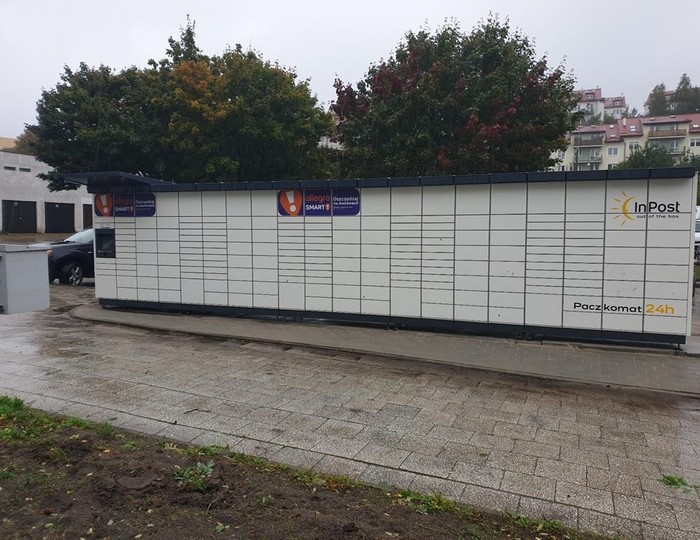 Paczkomat GDY41M przy parkingu RSM