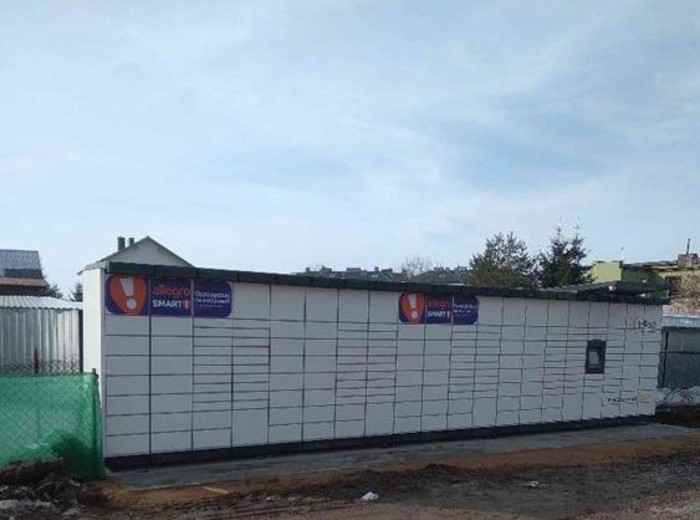 Paczkomat GDY59M posesja prywatna
