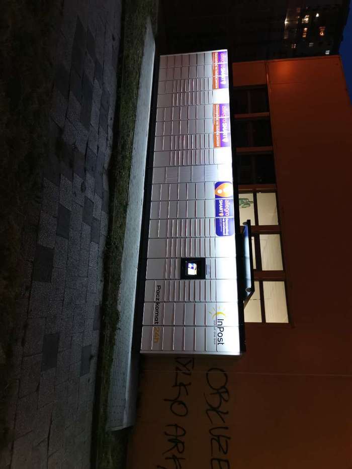 Paczkomat GDY66M posesja prywatna