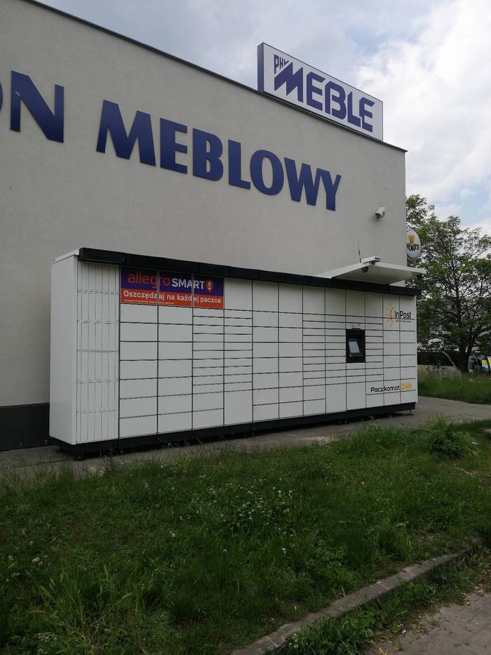 Parcel Locker GDY95M Przy Sklepie Meblowym
