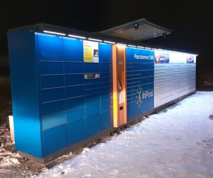 Paczkomat GEL01A Przy parkingu Stadionu