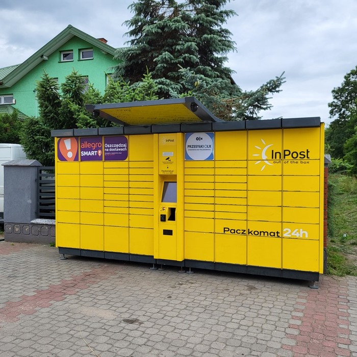 Paczkomat GEZ01A Przy sklepie Lewiatan
