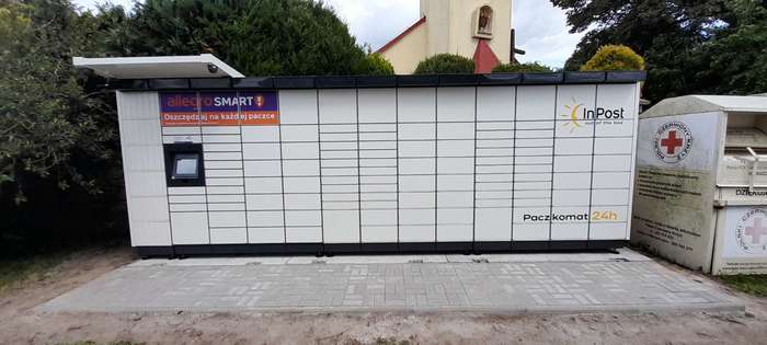 Paczkomat GGE01M Przy sklepie spożywczym