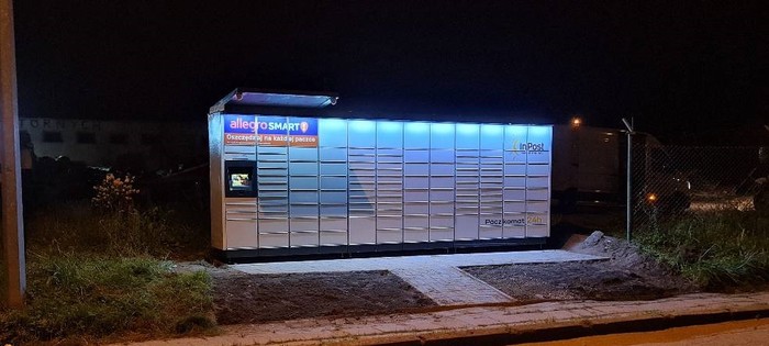 Paczkomat GIL02M przy Tartaku