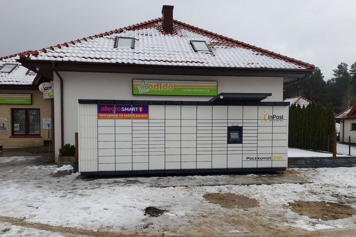 Поштомат GIO02M Parking Sklepu Odido