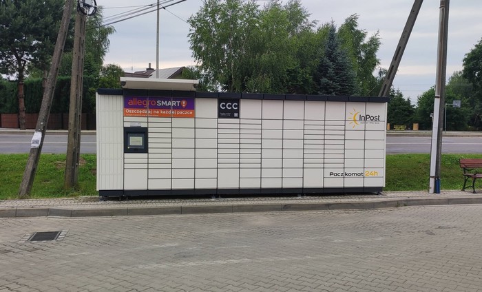 Поштомат GIY01M Przy wjeździe na myjnie