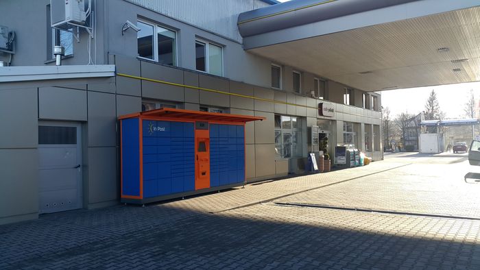 Paczkomat GJN01G Stacja paliw Lotos