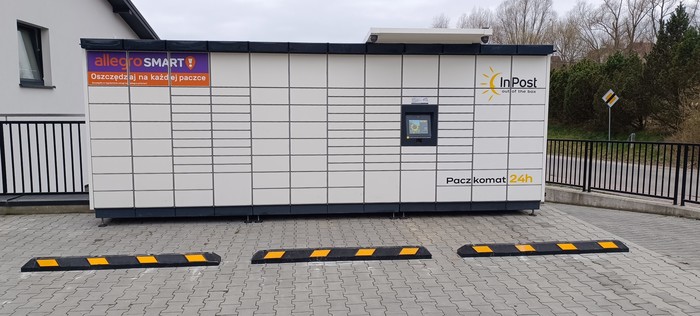 Paczkomat GJN04M parking górny przy Sklepie Groszek