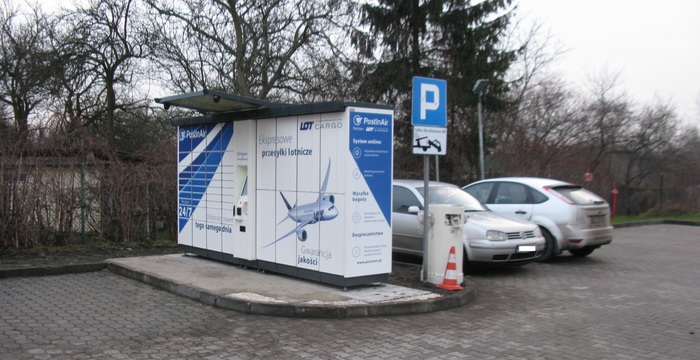 Parcel Locker GLI03B Stacja paliw BP