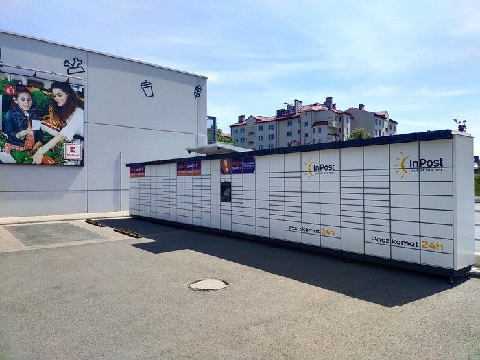Поштомат GLI31M Parking obok Kauflandu
