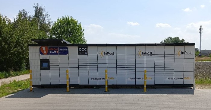 Paczkomat GNI09M Przy myjni bezdotykowej ERHLE