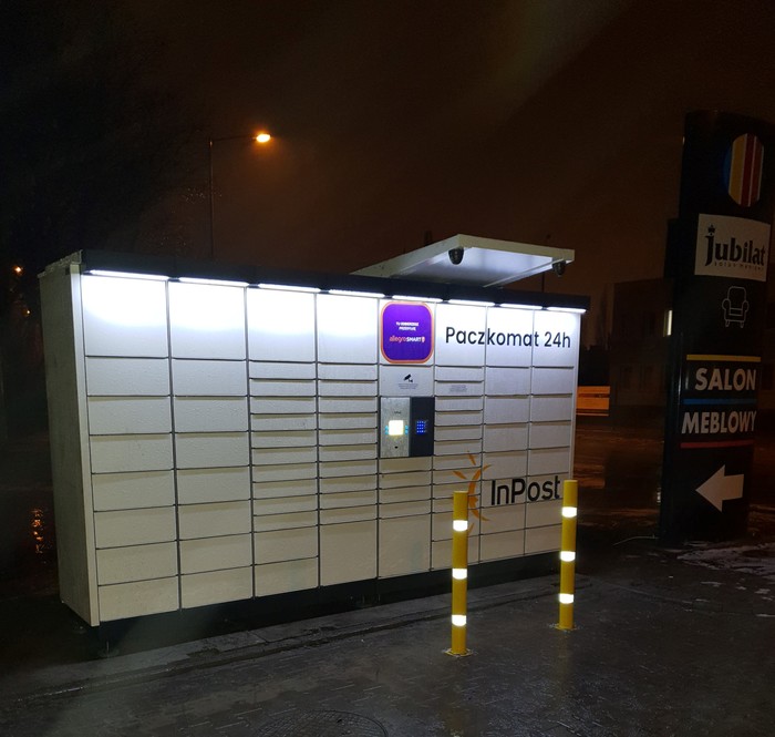 Paczkomat GNI09N Przy salonie meblowym Jubilat
