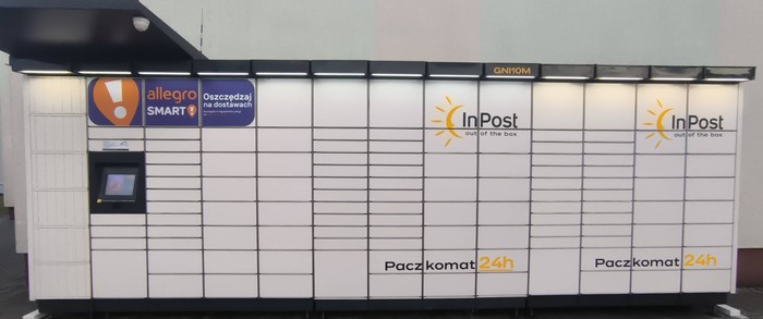 Paczkomat GNI10M Przy stacji benzynowej HAWA