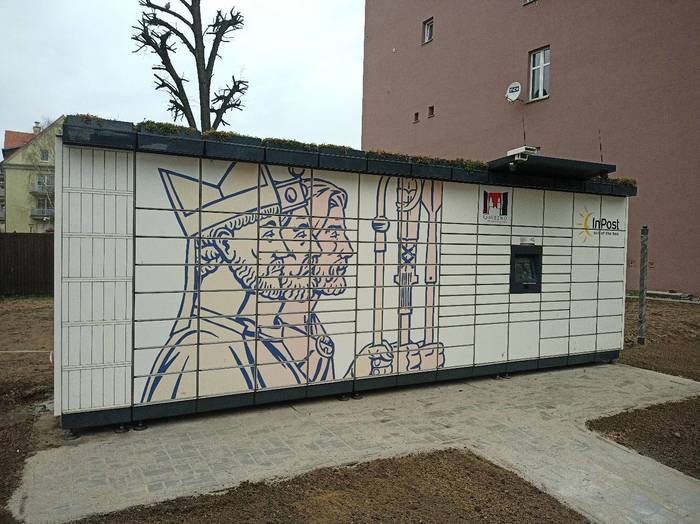 Parcel Locker GNI17M Przy Przedszkolu Sióstr Miłosierdzia.