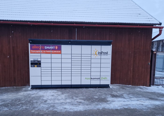 Parcel Locker GNV01BAPP Przy głównej drodze