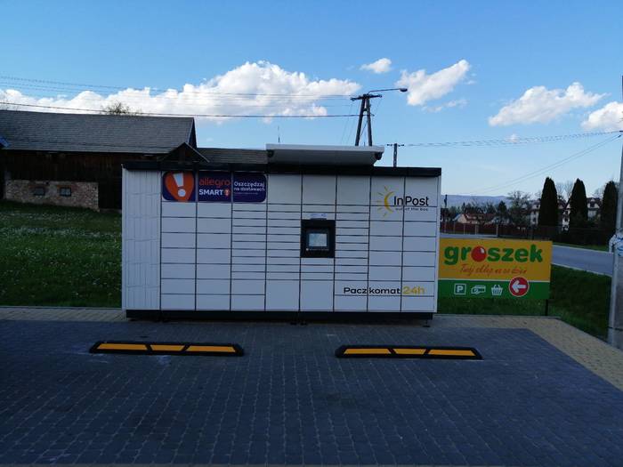 Parcel Locker GNV01M przy sklepie Groszek