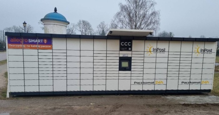 Paczkomat GNZ01M Przy sklepie spożywczym