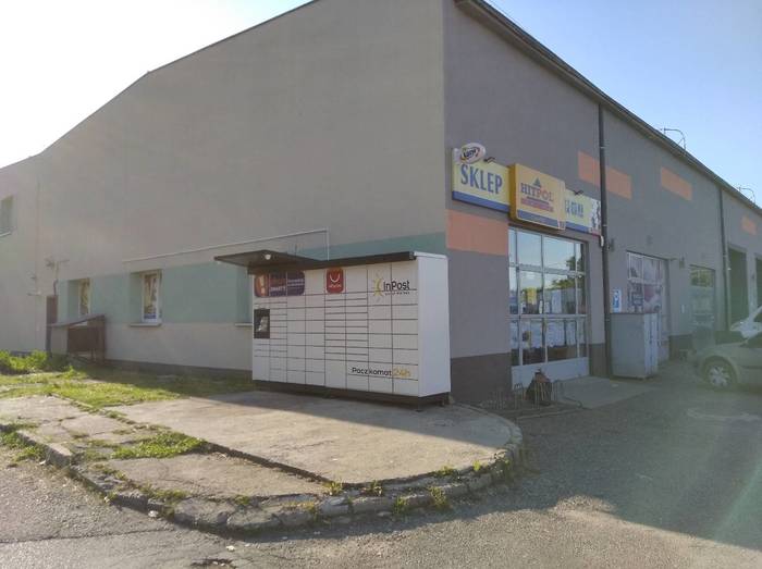 Paczkomat GOR05M Przy sklepie Hitpol