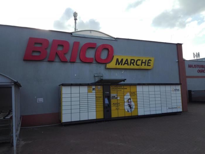 Paczkomat GOS01A Przy sklepie Bricomarche