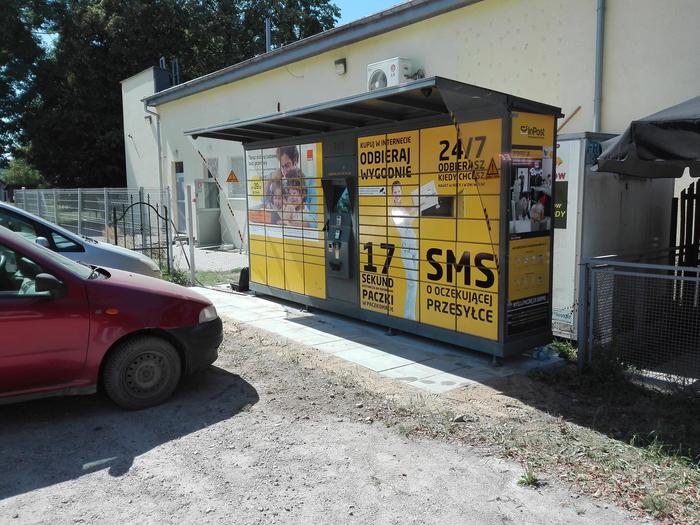 Paczkomat GRD01G Przy markecie Lewiatan