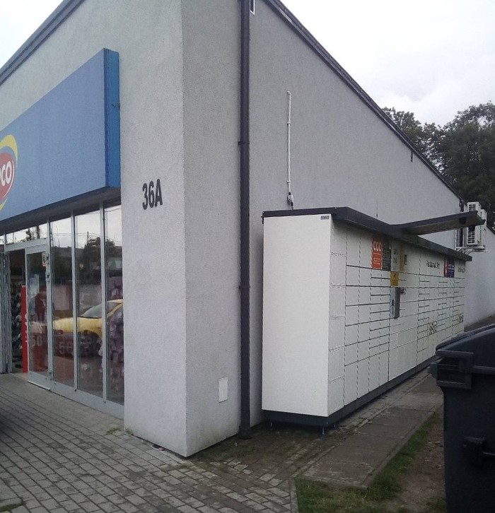 Paczkomat GRO02N Przy sklepie Pepco