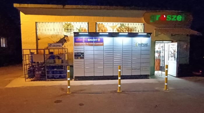 Parcel Locker GRS01BAPP Przy sklepie Groszek