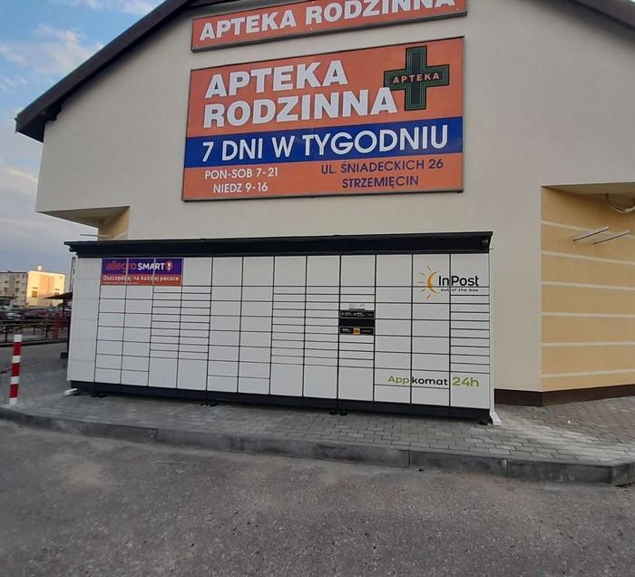 Paczkomat GRU03BAPP Przy Aptece Rodzinnej