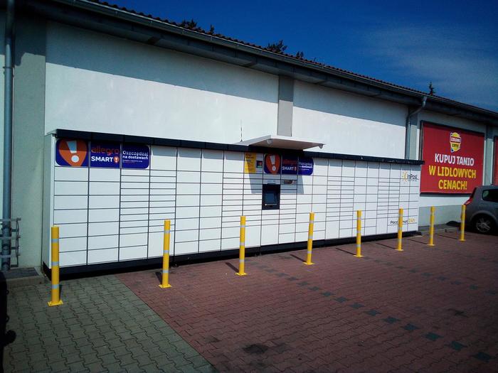 Paczkomat GRU09M Przy parkingu Lidla