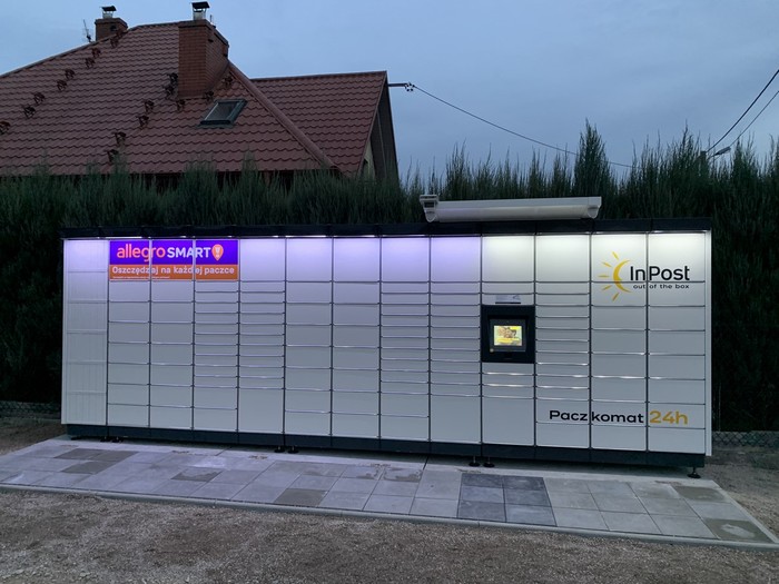 Parcel Locker GRZ02M Posesja prywatna Skrzyżowanie Fantazja/Jaśminowa