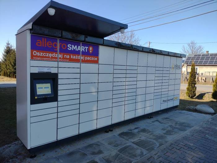 Paczkomat GSE01M Parking przy OSP