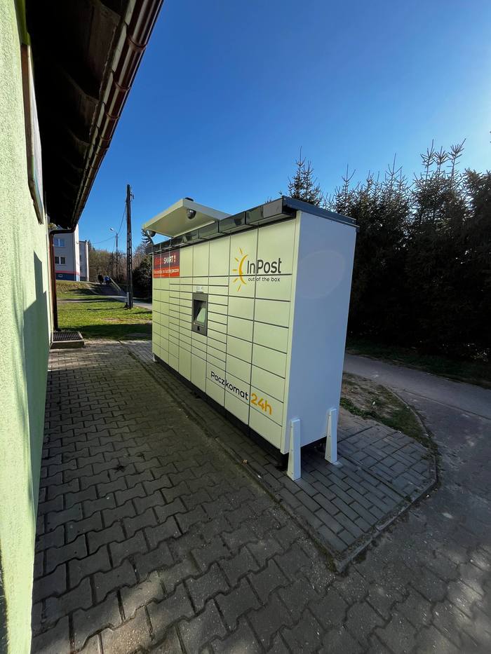 Parcel Locker GSO02M przy sklepie