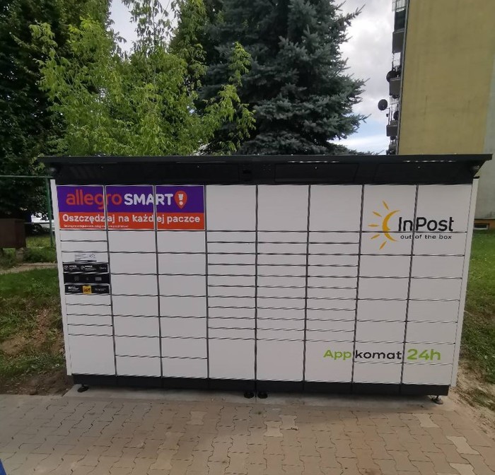 Paczkomat GUB01BAPP Market Dino