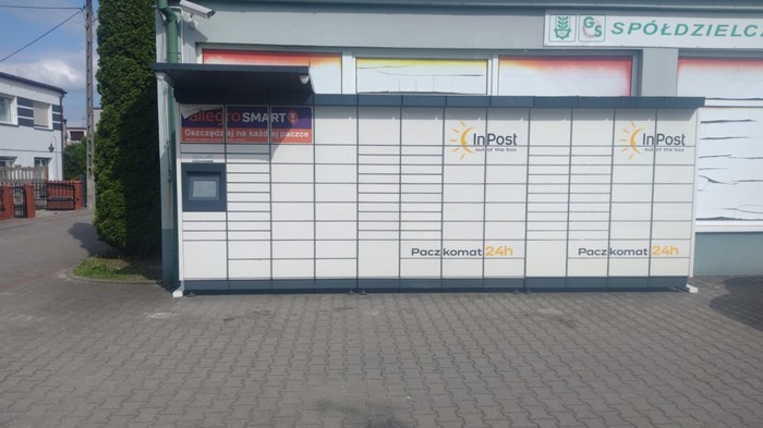 Paczkomat GWL04M Przy sklepie spożywczym
