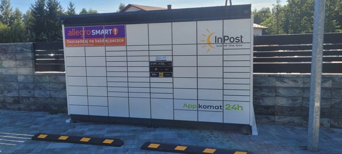 Поштомат GXN01BAPP Parking Skład Budowlany