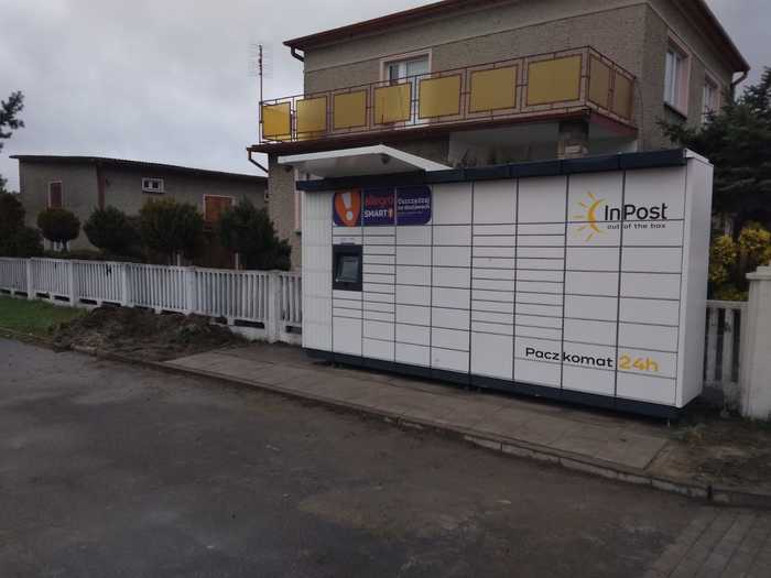 Поштомат GXR01M przy wjeździe na posesję
