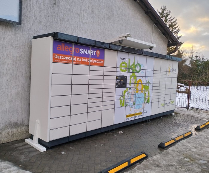 Paczkomat GZC01APP przy sklepie Lewiatan