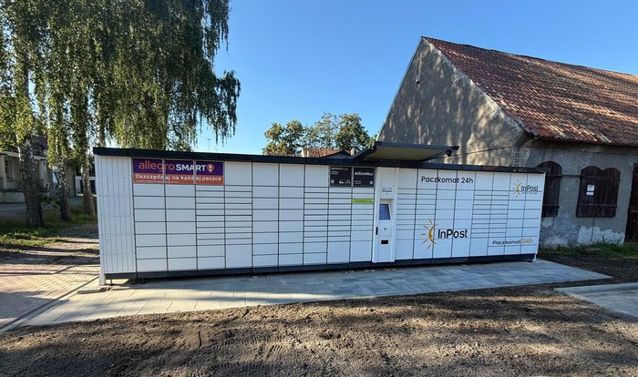 Paczkomat GZC03A posesja prywatna