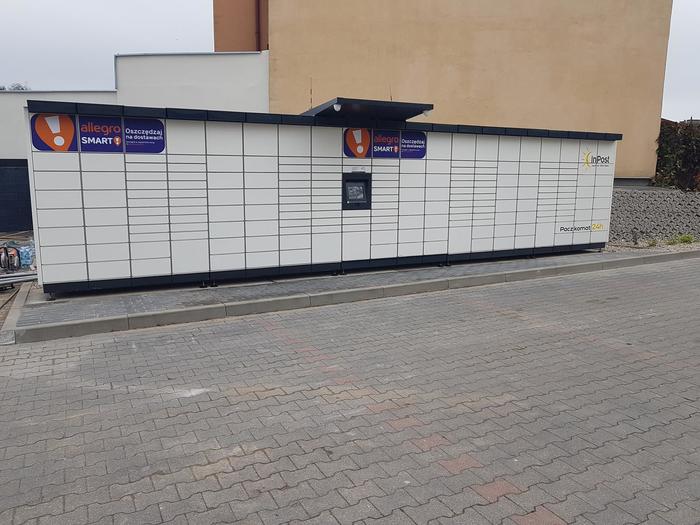 Parcel Locker GZC03M przy lidlu