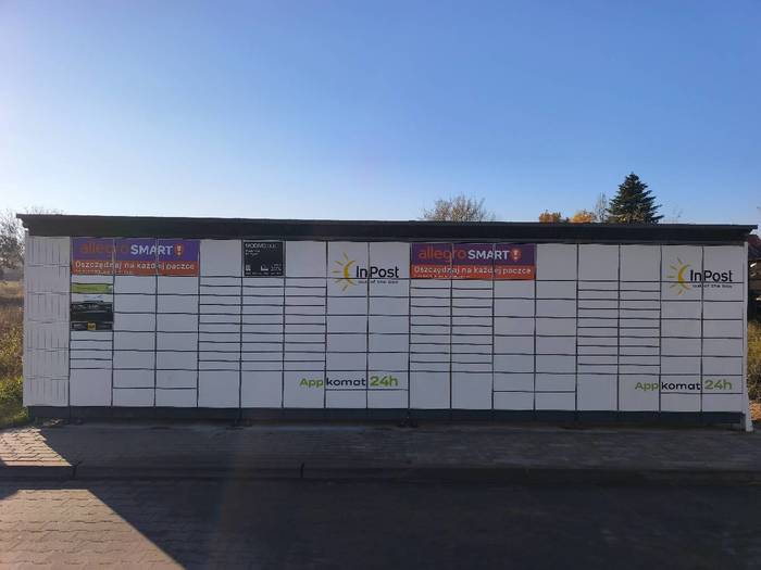 Paczkomat GZE01BAPP Przy parkingu