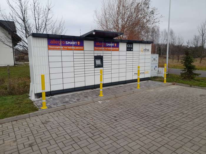 Parcel Locker GZS01M parking przy stacji PKP