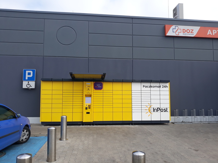 Paczkomat HJN01A Przy markecie Kaufland