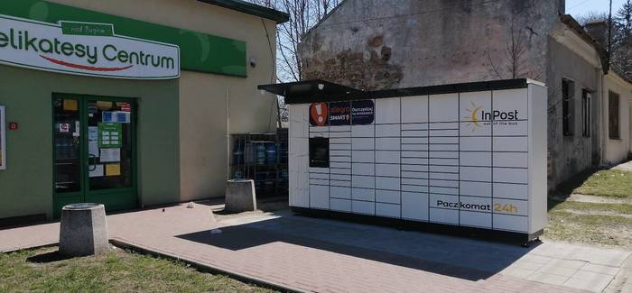 Paczkomat HOO01M Przy Delikatesach Centrum