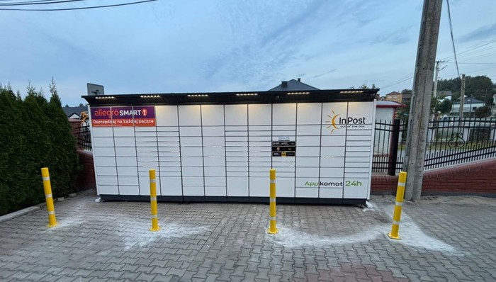 Parcel Locker HRMN01BAPP Przy sklepie spożywczym