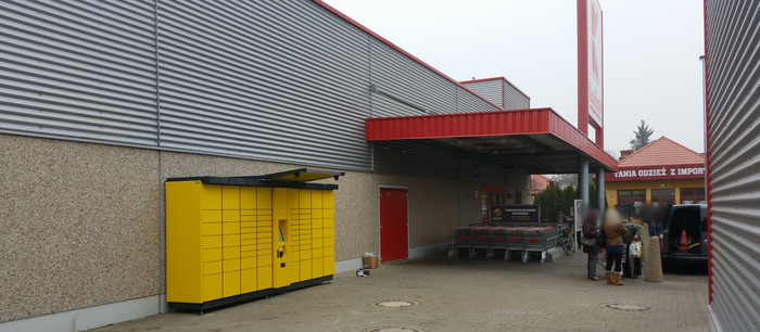 Parcel Locker HRU02A Przy markecie Kaufland