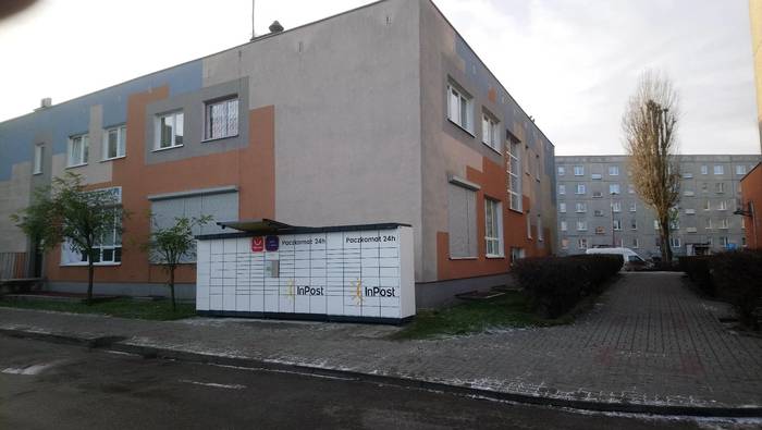 Paczkomat ILA01N Przy Spóldzielni Mieszkaniowej Praca