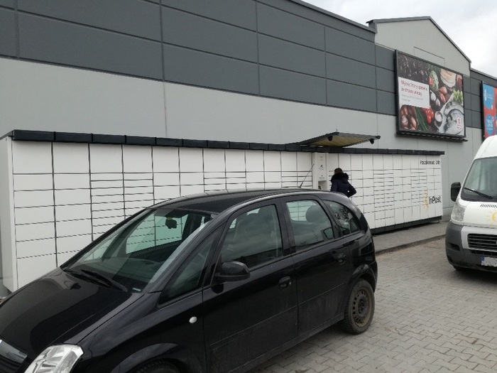 Paczkomat ILA02A Przy markecie Kaufland